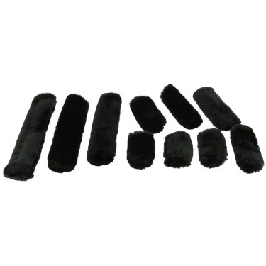 Set für Halfter Equithème Teddy Schwarz Set für Halfter Equithème Teddy Schwarz