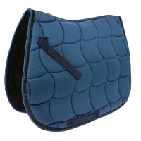 Satteldecke Equithème Satin Marineblau