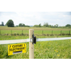 Hinweisschild Zaun Beaumont