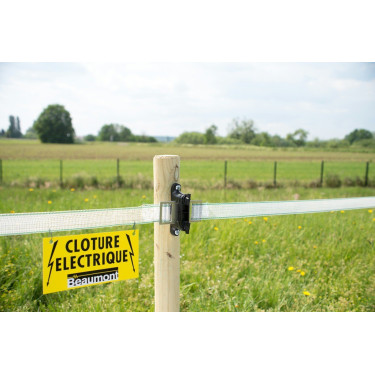 Hinweisschild Zaun Beaumont