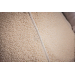 Reitweste Damen Pénélope Charline – Fleece, Off-White