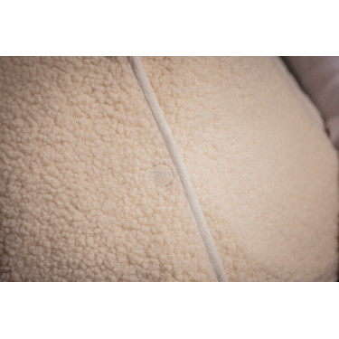Reitweste Damen Pénélope Charline – Fleece, Off-White