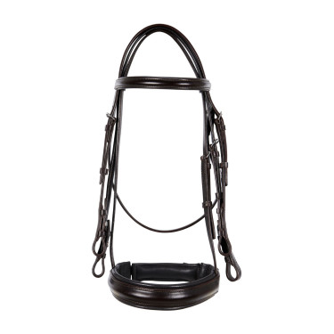 Dressur-Trense aus Leder für Pferde – Equestro | Reitsport