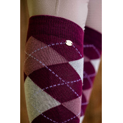 Reitsocken Damen – Equithème Argyle Stil