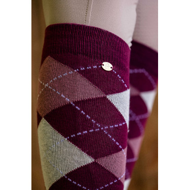 Reitsocken Damen – Equithème Argyle Stil