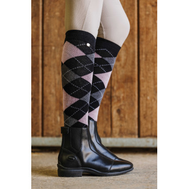 Reitsocken Damen – Equithème Argyle Stil