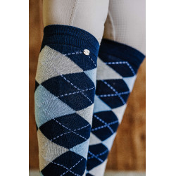Reitsocken Damen – Equithème Argyle Stil