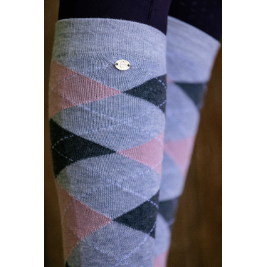 Reitsocken Damen – Equithème Argyle Stil
