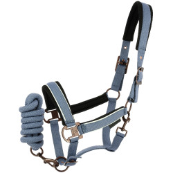 Halfter + Führstrick Equithème Coco