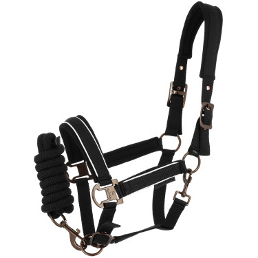 Halfter + Führstrick Equithème Coco
