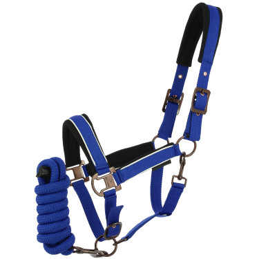 Halfter + Führstrick Equithème Coco