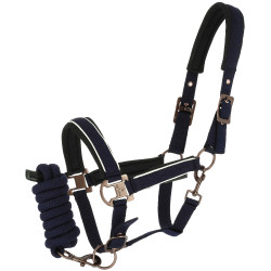 Halfter + Führstrick Equithème Coco
