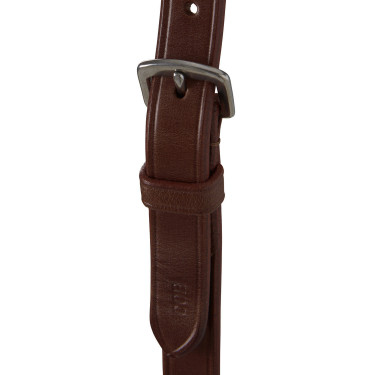 Martingal mit Lederhalsband, verstellbare Schnallen