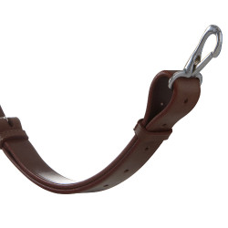 Martingal mit Lederhalsband, verstellbare Schnallen