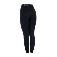 Damen-Slim-Fit-Hose mit hoher Taille Equestro Ridertechnology Full Grip