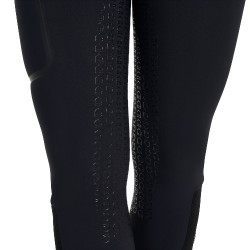 Damen-Slim-Fit-Hose mit hoher Taille Equestro Ridertechnology Full Grip