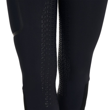 Damen-Slim-Fit-Hose mit hoher Taille Equestro Ridertechnology Full Grip