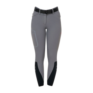 Damenhose Slim Fit mit hohem Bund Equestro Ridertechnology mit verschweißten Nähten