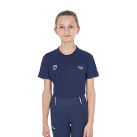 Unisex-Kinder-T-Shirt Slim Fit Equestro X Fise
