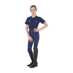 Unisex-Kinder-T-Shirt Slim Fit Equestro X Fise