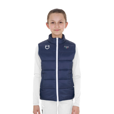 Unisex-Kinderweste Slim Fit Equestro x Fise