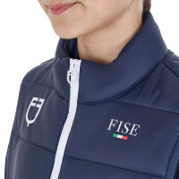 Unisex-Kinderweste Slim Fit Equestro x Fise