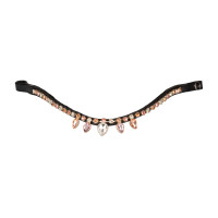 Stirnband mit Strass Tropfenform