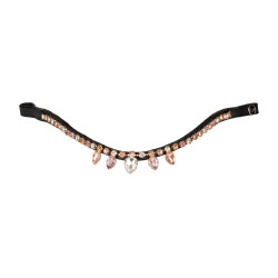 Stirnband mit Strass Tropfenform