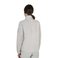 Damen-Softshell mit Logo auf dem Rücken