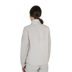 Damen-Softshell mit Logo auf dem Rücken