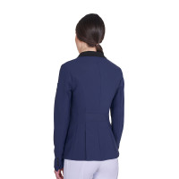 Damen-Turnierjacke mit Reißverschluss und Knöpfen