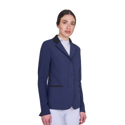 Damen-Turnierjacke mit Reißverschluss und Knöpfen