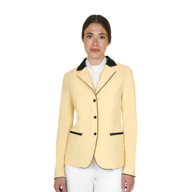 Damen-Turnierjacke mit Reißverschluss und Knöpfen