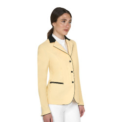 Damen-Turnierjacke mit Reißverschluss und Knöpfen