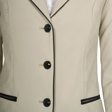 Damen-Turnierjacke Monogram drei Knöpfe