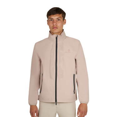 Herren-Softshell mit Logo auf dem Rücken
