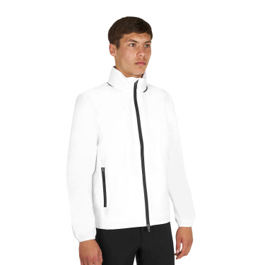 Herren-Softshell mit Logo auf dem Rücken