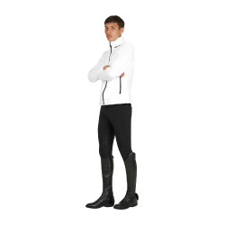 Herren-Softshell mit Logo auf dem Rücken
