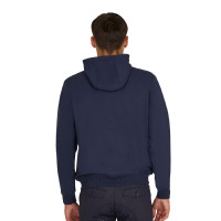 Herren-Kapuzenpullover mit verstellbarer Kapuze und Reißverschluss