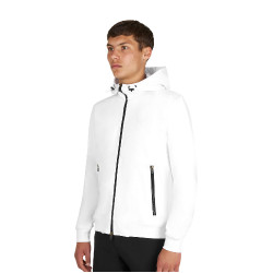 Herren-Kapuzenpullover mit verstellbarer Kapuze und Reißverschluss