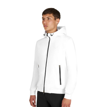 Herren-Kapuzenpullover mit verstellbarer Kapuze und Reißverschluss
