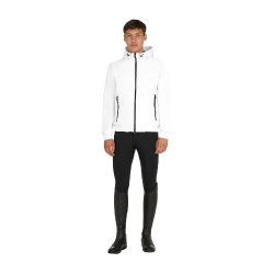 Herren-Kapuzenpullover mit verstellbarer Kapuze und Reißverschluss