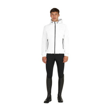 Herren-Kapuzenpullover mit verstellbarer Kapuze und Reißverschluss