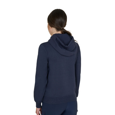 Damen-Hoodie mit verstellbarer Kapuze und Reißverschluss Damen-Hoodie mit verstellbarer Kapuze und Reißverschluss