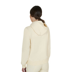 Damen-Hoodie mit verstellbarer Kapuze und Reißverschluss