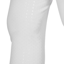 Damenreithose mit Vollgrip, hoher Bund, Logo aus Strass