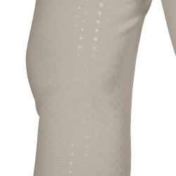 Damenreithose mit Vollgrip, hoher Bund, Logo aus Strass
