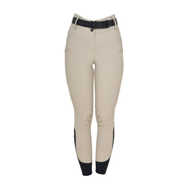 Damenhose mit hohem Bund Monogramm