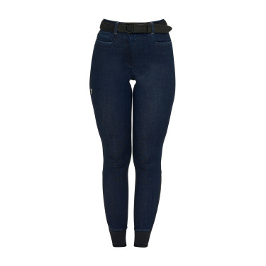 Damenreithose aus Denimstoff