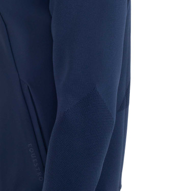 Herren-Technik-Hoodie mit Kapuze und Micro-Mesh-Einsätzen